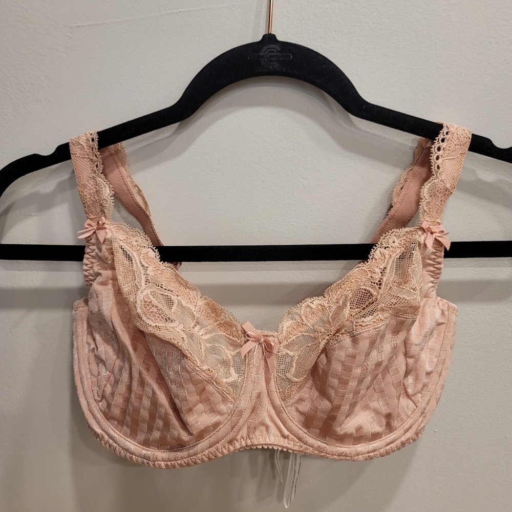 Sz 34D US/UK Powder Rose Prima Donna Madison Full Cup Bra - Picture 3 of 8